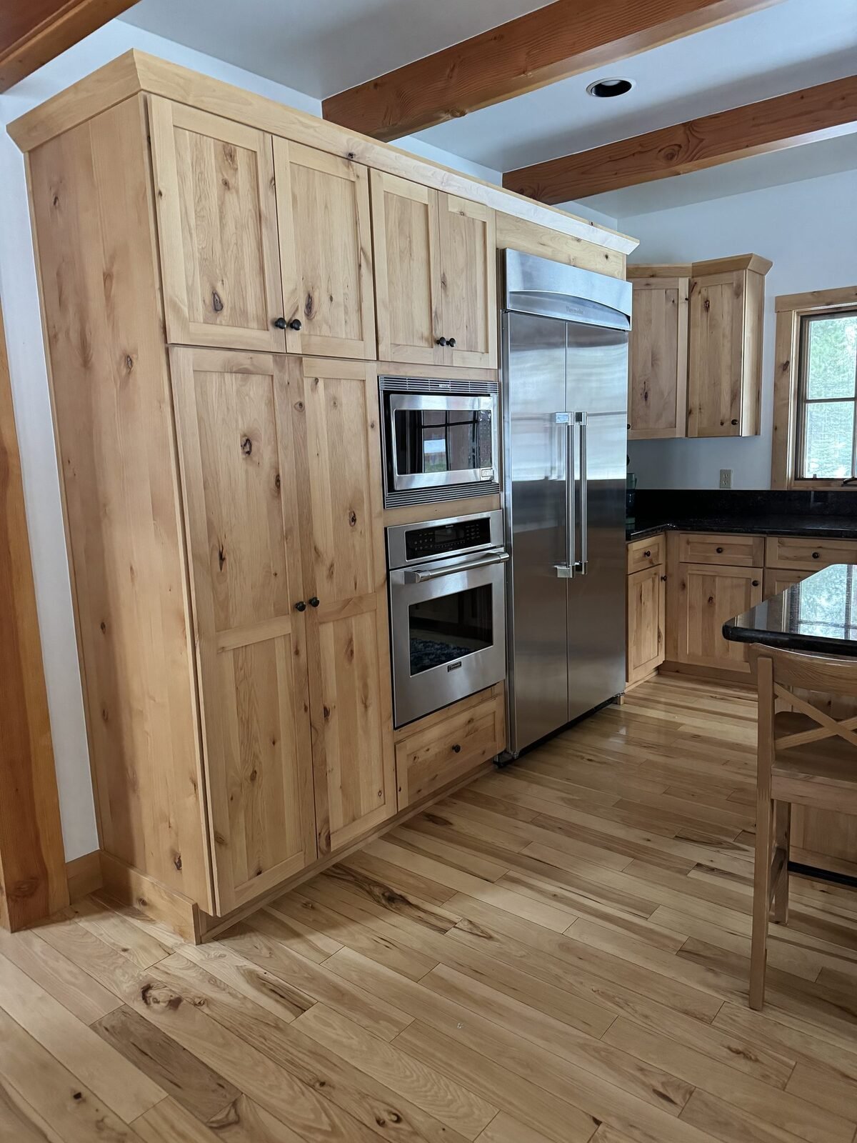 Full height pantry cabinets custom kitchen remodel Reno NV by RCV Construction