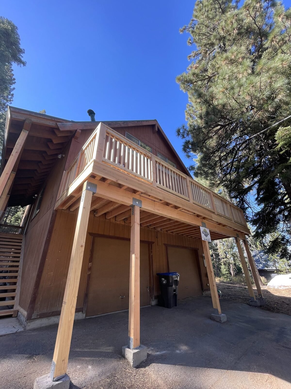 Completed outdoor living space renovation Reno NV