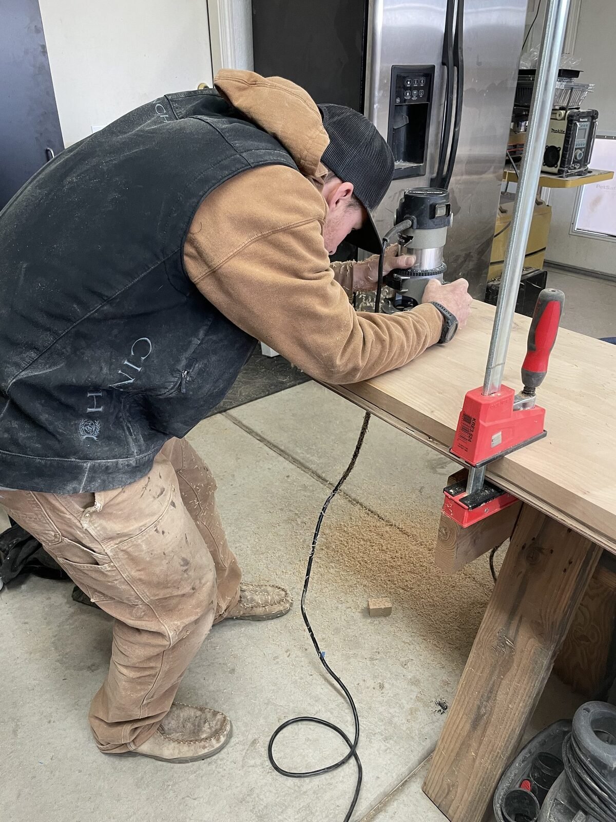 Custom trim and carpentry work by RCV Construction