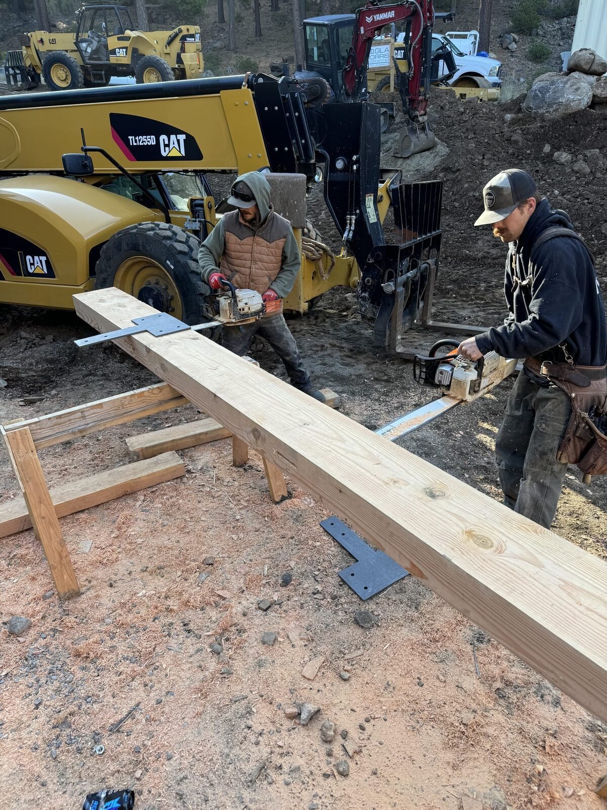 Custom timberwork in Truckee, CA by RCV Construction — project photo 12 of 24